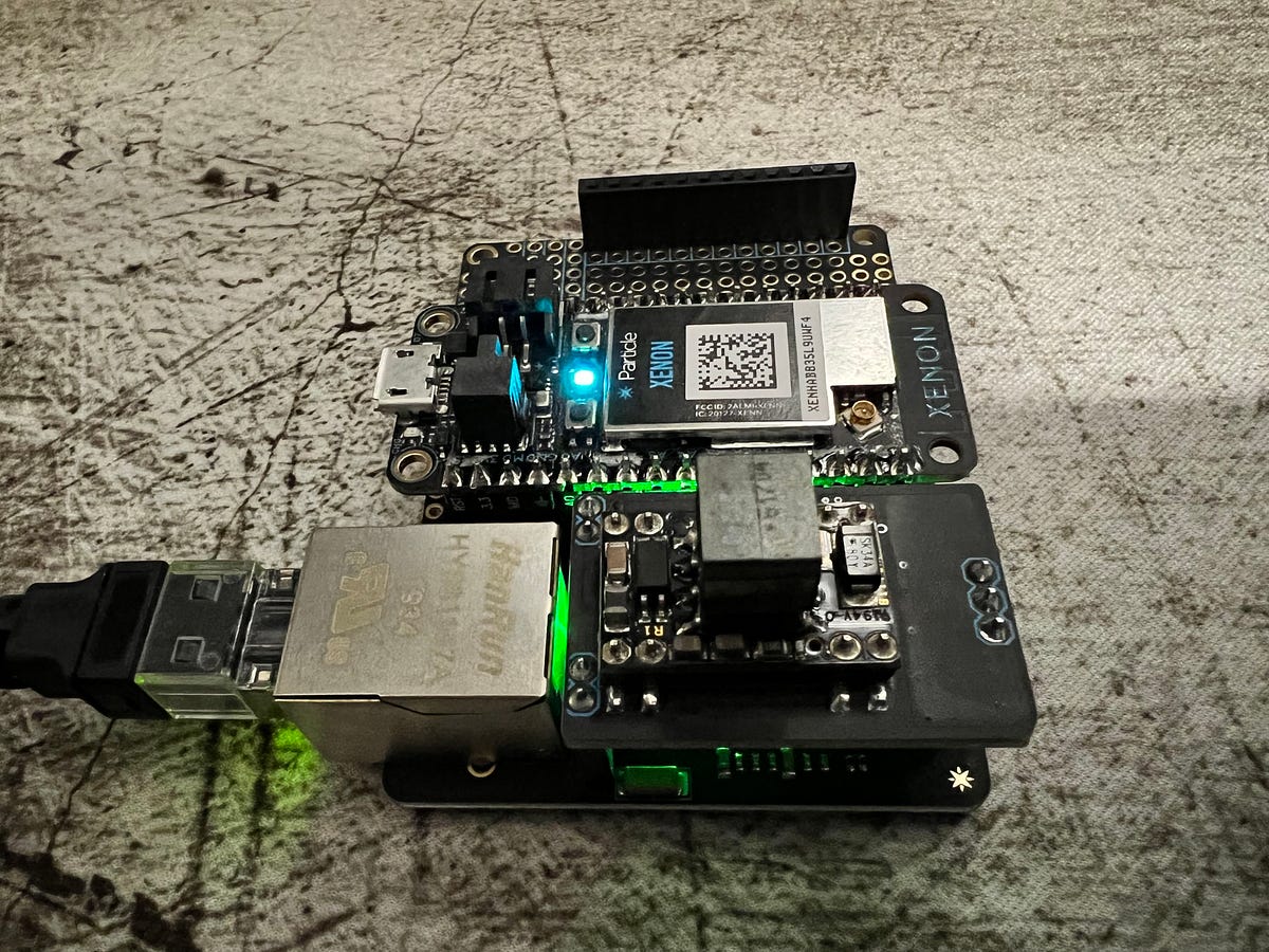 Connect a Particle Xenon to the Cloud via CLI | by Michael Dimoudis | Medium