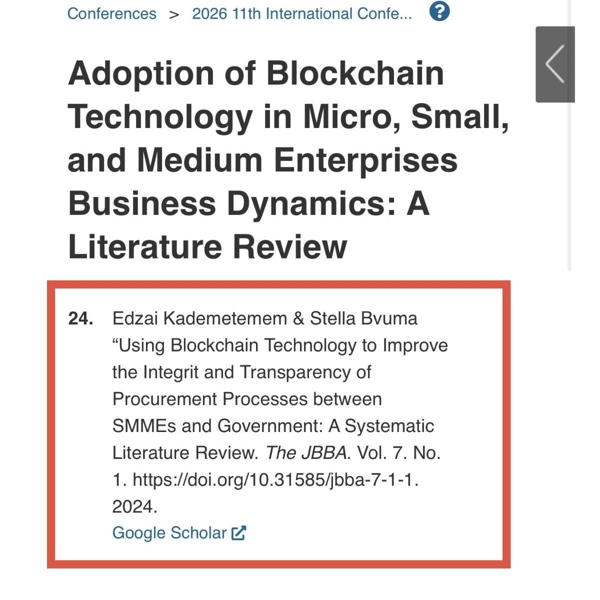 🇮🇩 New JBBA citation from BINUS University, Indonesia.