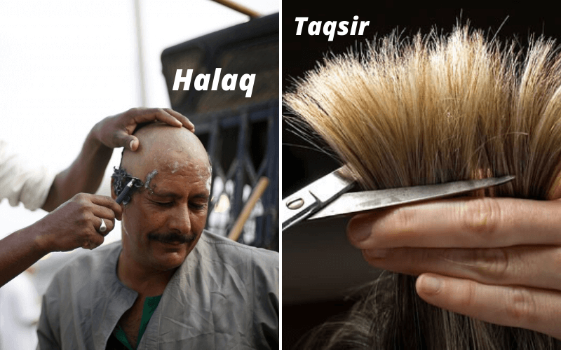 halaq y taqsir