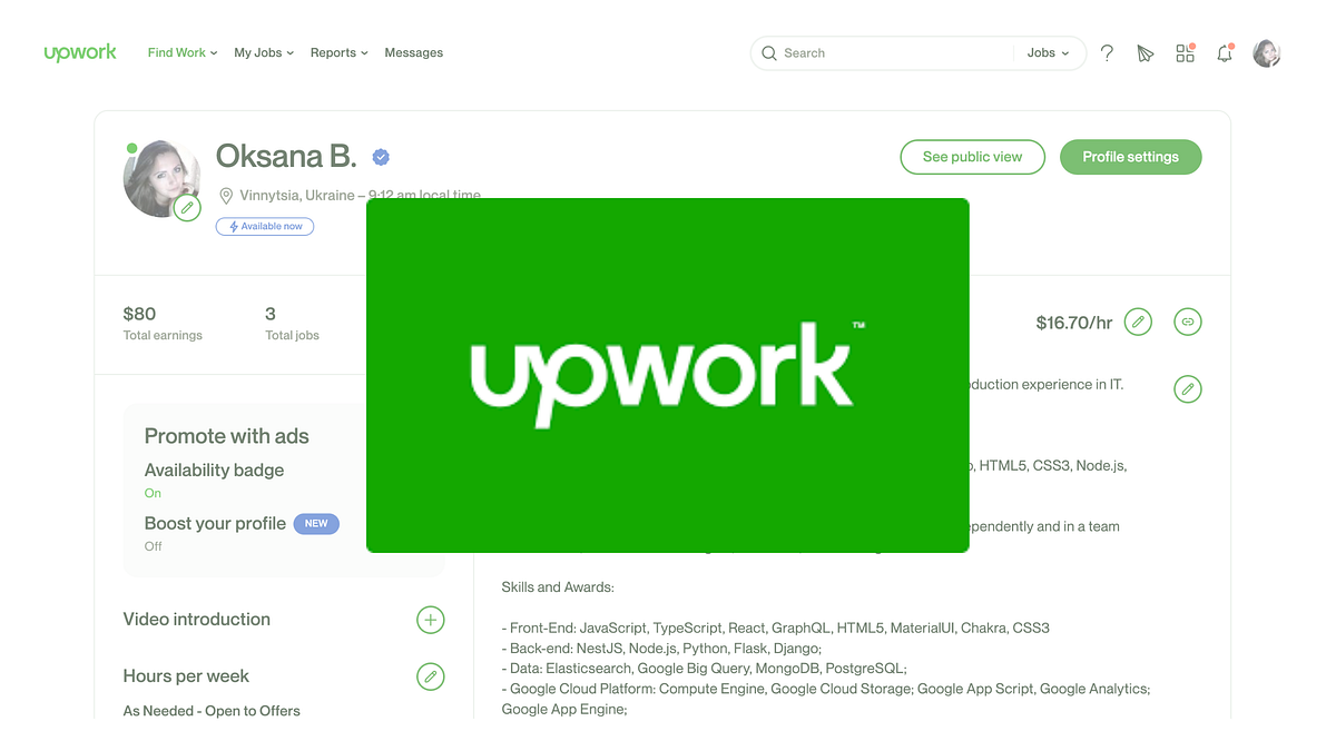 How did I get my First Order In Upwork in 2024? | by Programmer Girl ...