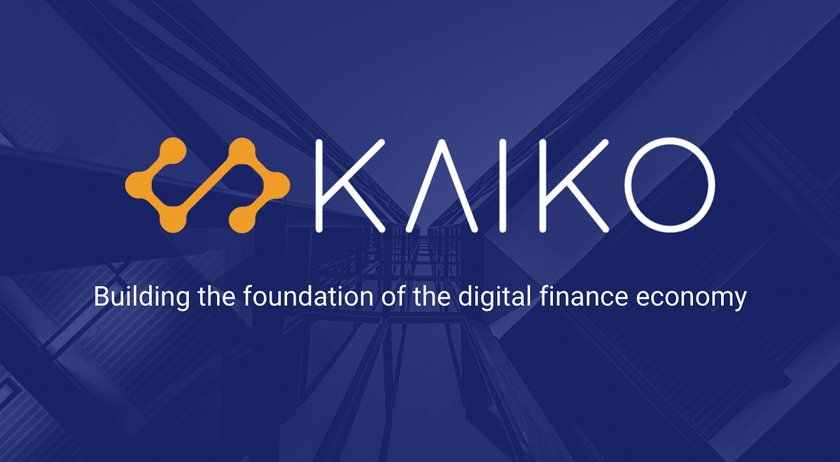 Kaiko Closes 24 Million Series A Round to Scale Crypto Data Services