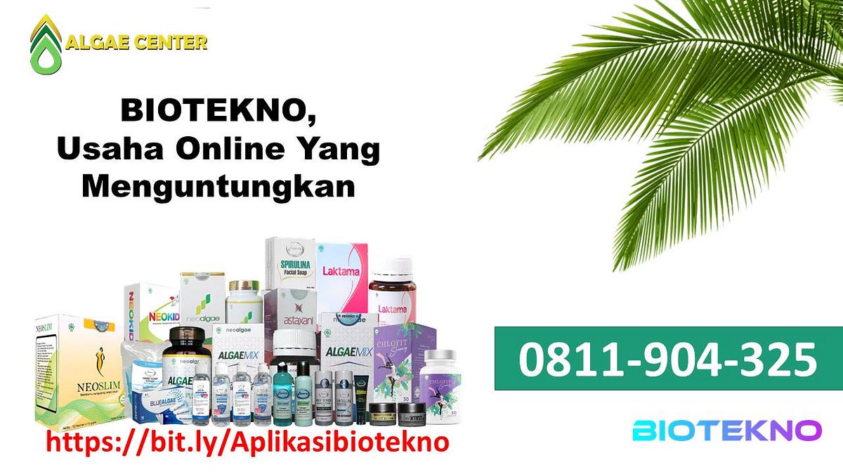 Kami adalah distributor resmi suplemen BIOTEKNO di Indonesia. Suplemen