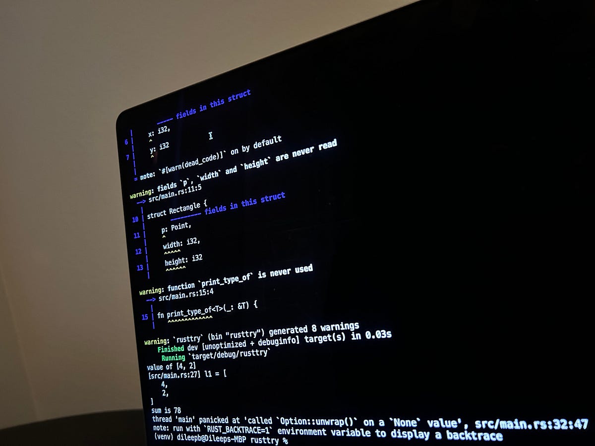 What you do if you meet unexpected — Error Handling in Rust | by Amay B ...