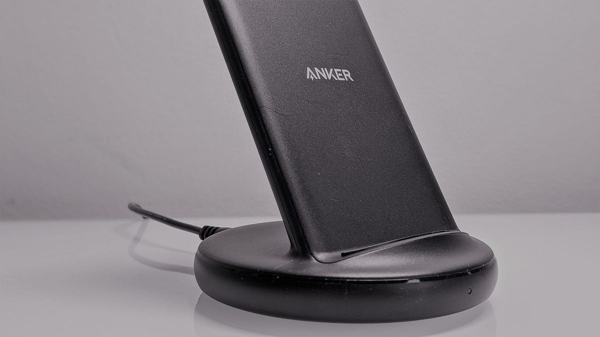 Anker PowerWave II 15W Qi Wireless Charging Pad (w/ Wall Charger) - Black