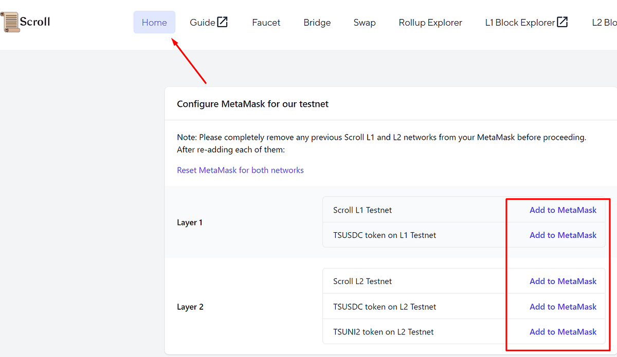 Testnet Scroll Testnet Website By Roman Kyrychenko Medium