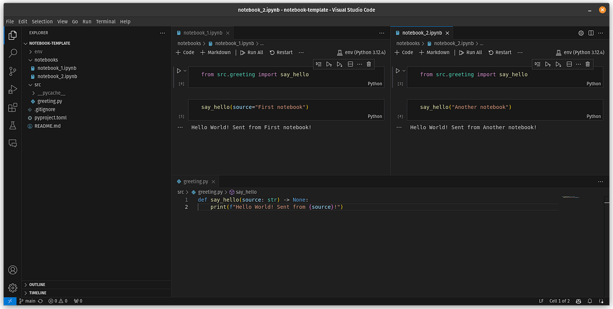 How to share Python Code between Jupyter Notebooks | by Florian ...