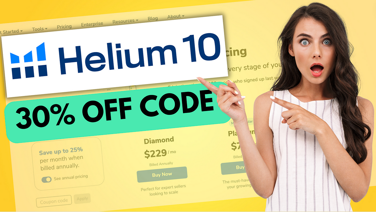 Helium 10 Coupon Codes for 2024. The latest Helium 10 discount codes