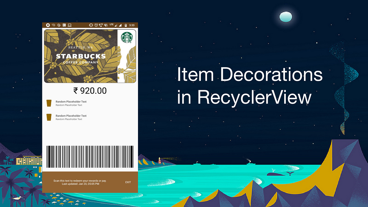 Part 4 Item Decorations in RecyclerView by Dhruvam Sharma