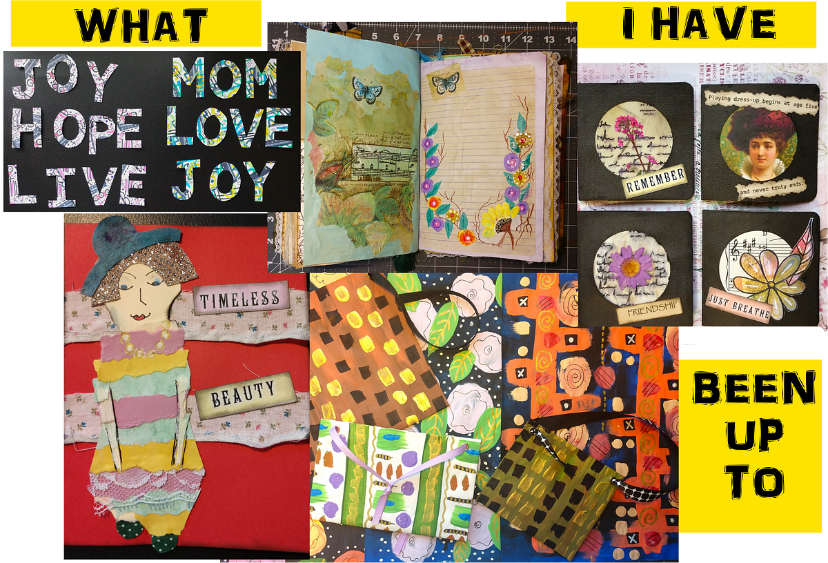 Collage With Your Scrap Craft Supplies, by Celeste Wilson, Share Your  Creativity