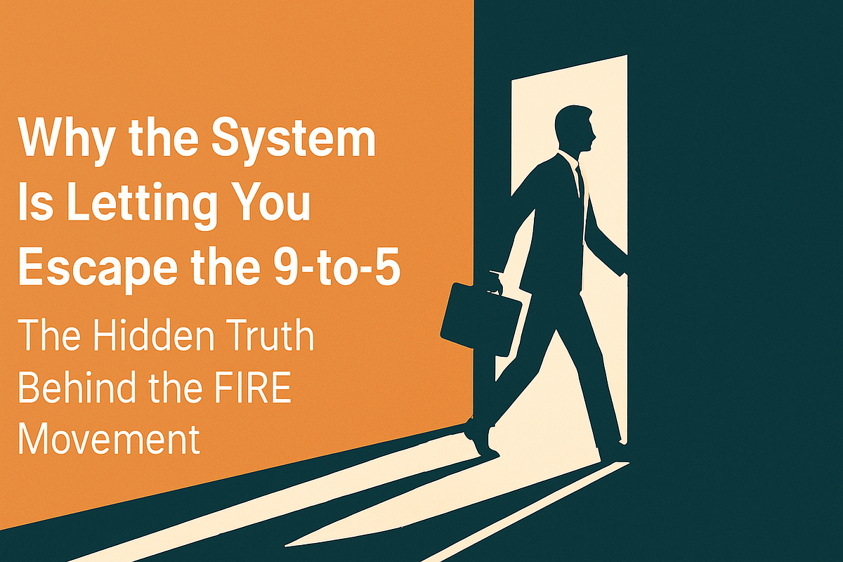 Why the System Is Letting You Escape the 9to5 The Hidden Truth