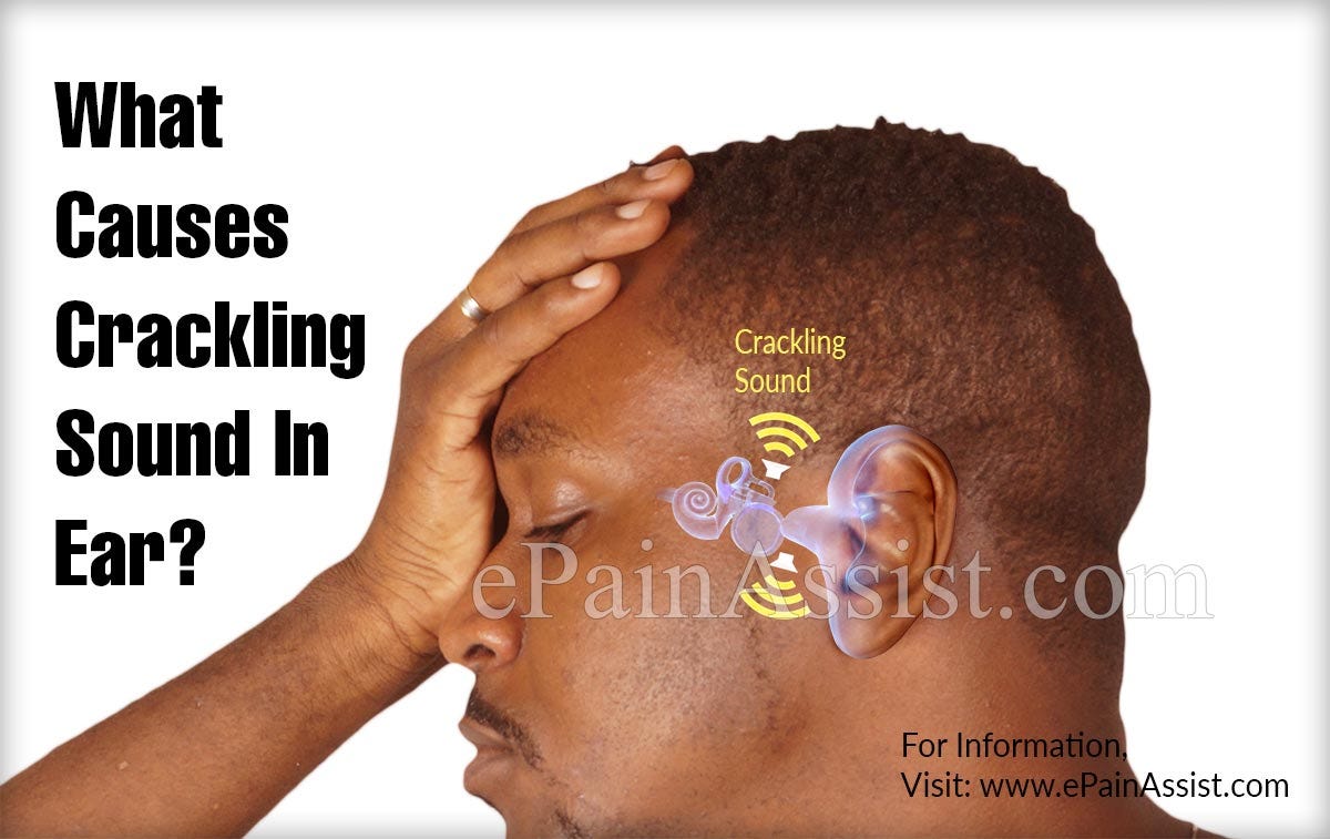 What is cause crackling in your ear? by Nkp Medium