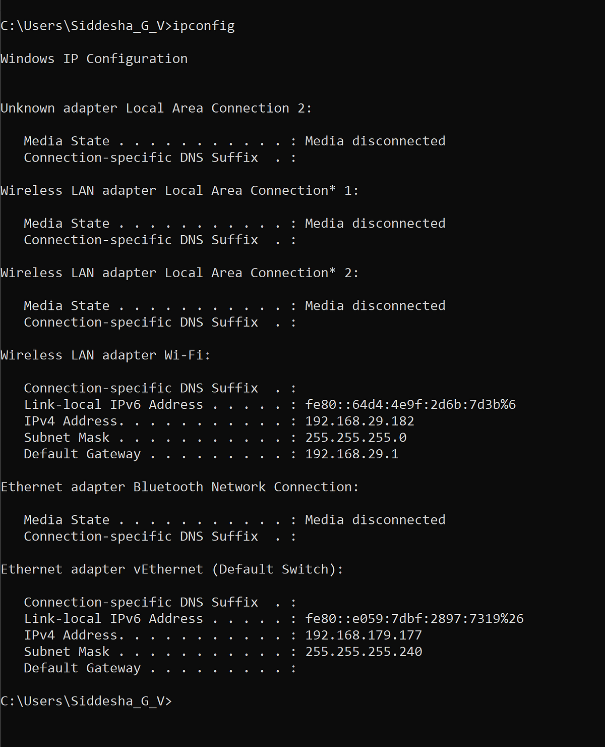 5 Essential Networking commands for quick Troubleshooting by Siddesh
