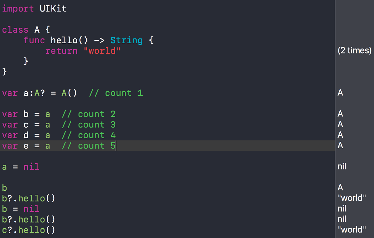 Arc conecpt. 1. when create one object will generate… | by Elson | Medium