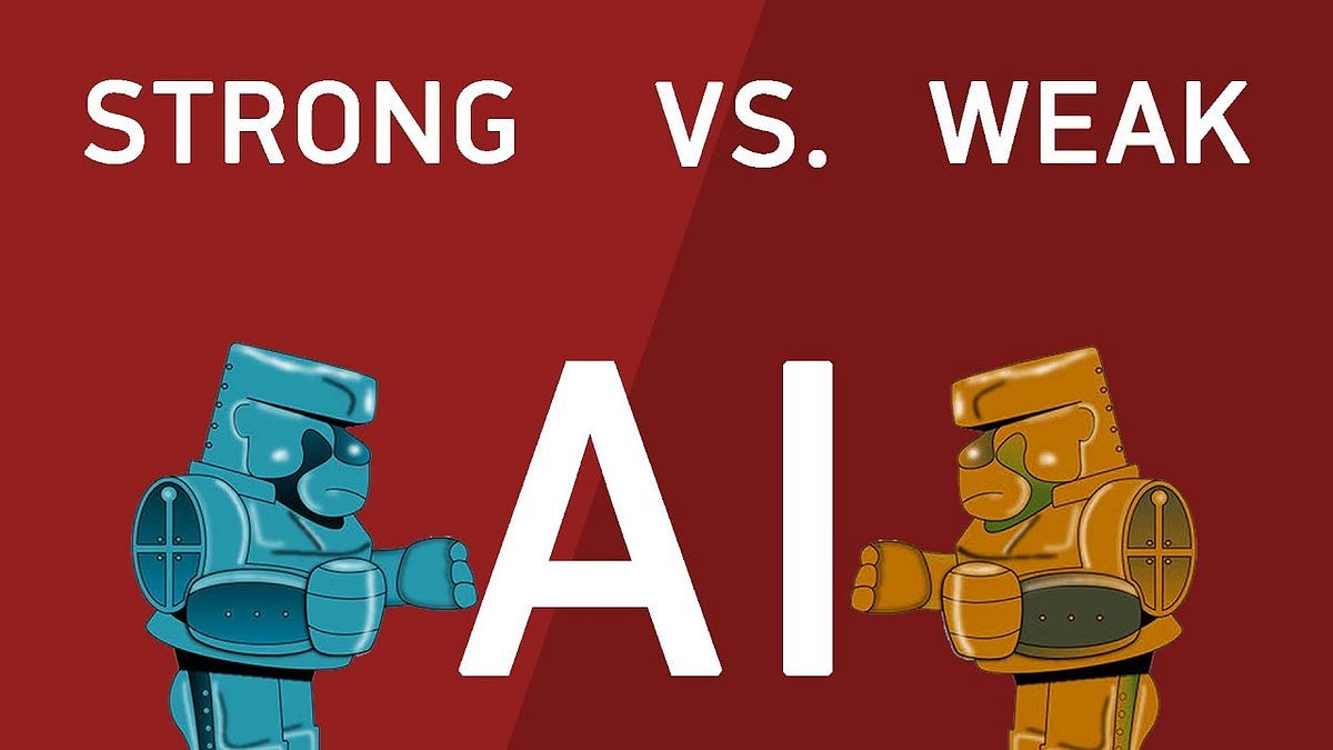 Artificial Intelligence Difference between Strong and Weak AI by