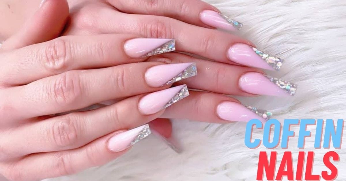 1. Pastel Coffin Nails - wide 8
