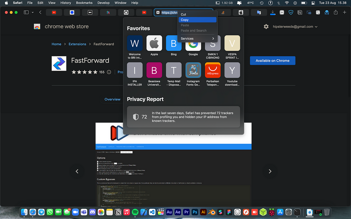 Convert chrome extension to safari macos and ios with xcode by
