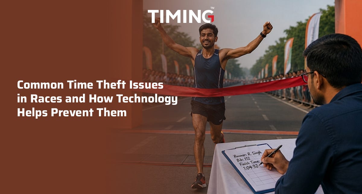 Common Time Theft Issues in Races and How Technology Helps Prevent Them