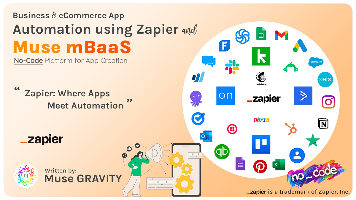 What is Zapier? A complete guide. Introduction by Muse GRAVITY