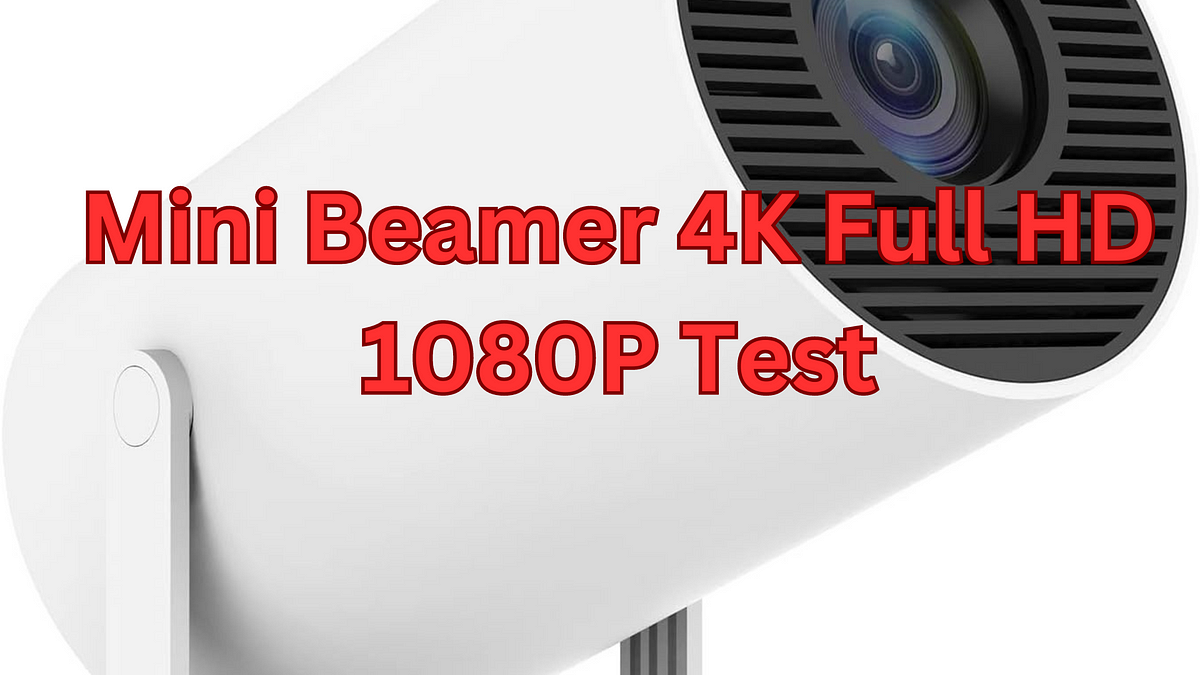 Mini Beamer 4K Full HD 1080P Test | by Vincent Pohl | Feb, 2024 | Medium