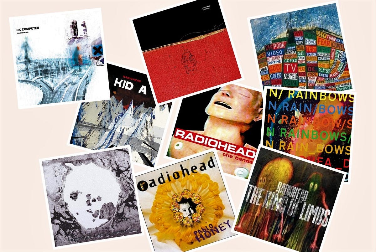Radiohead CD まとめ 父のRadioheadコレクション、彼は1995年からファンなんだ（公式CD