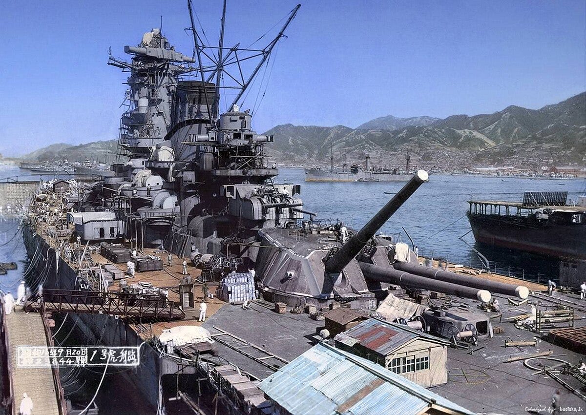 Four Famous Axis of Battleships of World War II | by Matthew