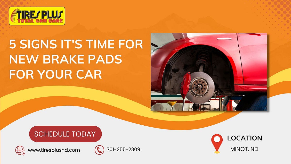 5 Signs It’s Time for New Brake Pads for Your Car by Reed Brice Medium