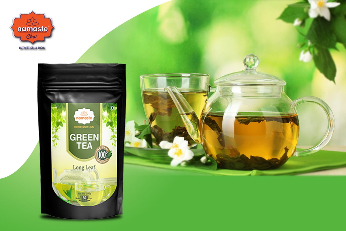 Check out the benefits of Organic Green Tea by Namaste Chai Store