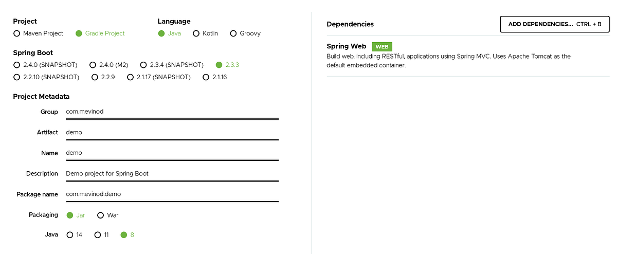 Creating hello world spring-boot Application | by Karikevinod | Medium