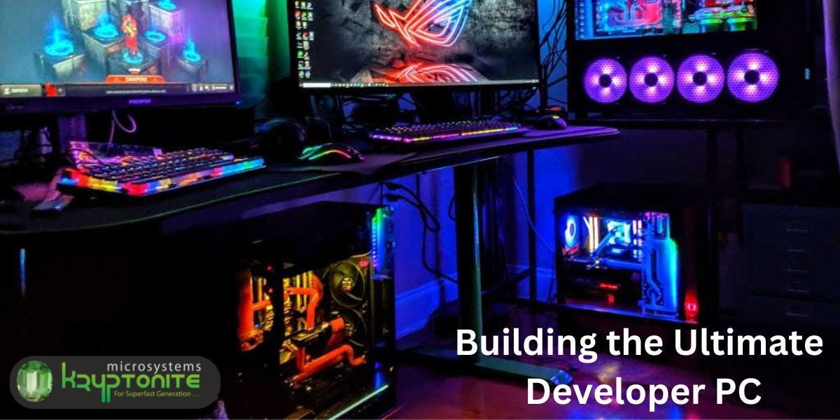 Building the Ultimate Developer PC: Power, Performance, and Productivity |  by Kryptonitemicrosystems | Medium