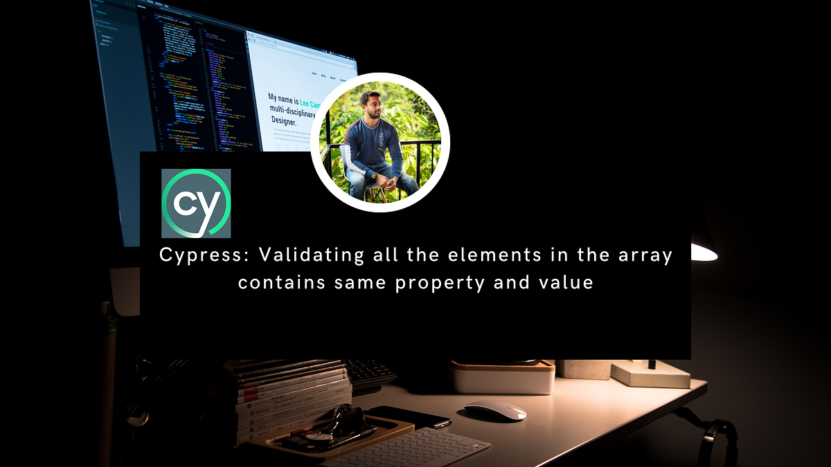 Cypress Validating all the elements in the array contains same