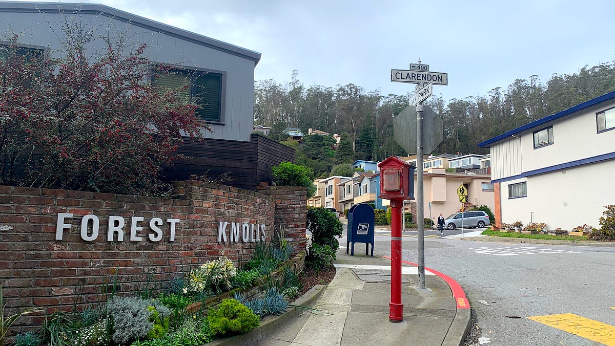 Forest Knolls, a Nice San Francisco Neighborhood, Bristles Against