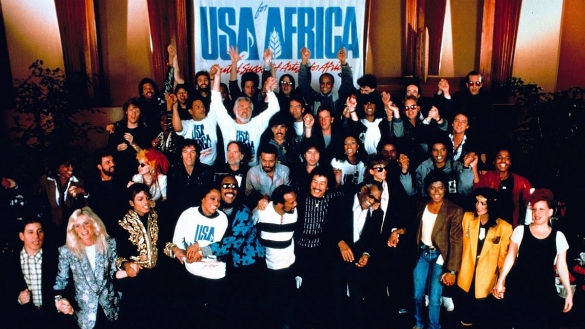 We Are The World. We Are The World, 1985 yılında USA for… | by