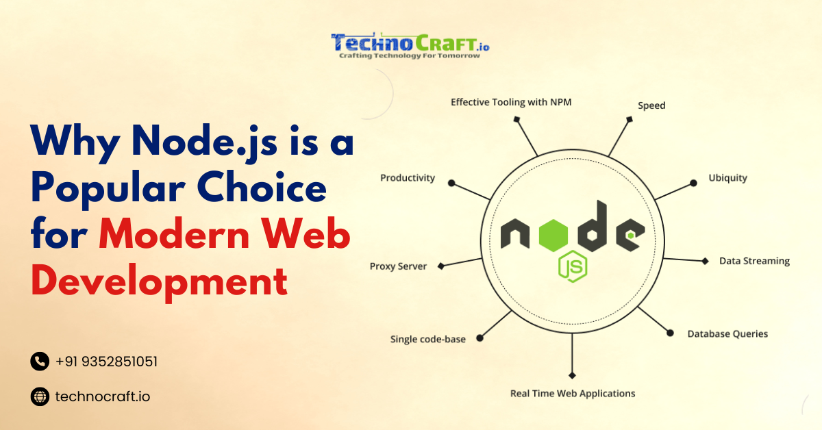 Why Node.js is a Popular Choice for Modern Web Development | by ...