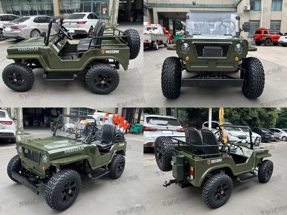 SWICOO In stock 300cc mini jeep car for sale