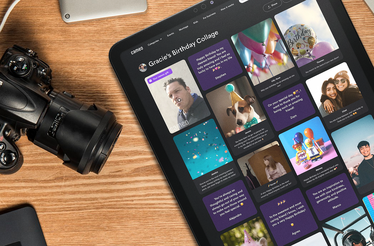 Introducing Cameo Collage. A New, Free GroupGifting Feature for… by