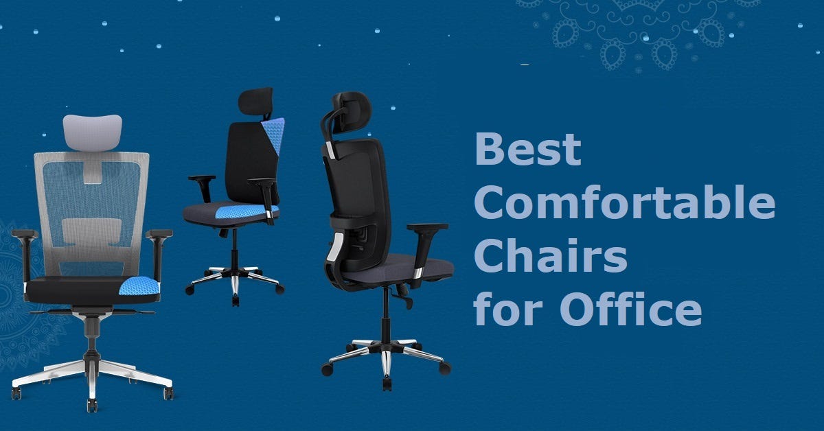 Best Office Chairs in India. A comfortable and ergonomic office… | by ...