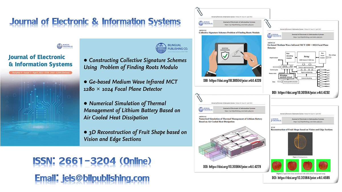 𝑱𝒐𝒖𝒓𝒏𝒂𝒍 𝒐𝒇 𝑬𝒍𝒆𝒄𝒕𝒓𝒐𝒏𝒊𝒄 & 𝑰𝒏𝒇𝒐𝒓𝒎𝒂𝒕𝒊𝒐𝒏 𝑺𝒚𝒔𝒕𝒆𝒎𝒔 𝑽𝒐𝒍.4, 𝑰𝒔𝒔.1 by