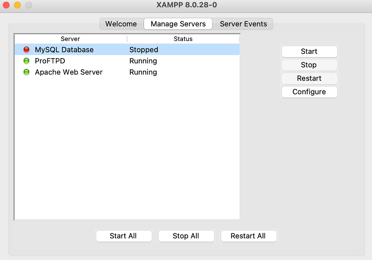 Fixing MySQL Database Stopped Status on macOS with XAMPP - Md ... image.