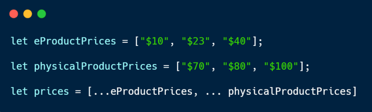 JavaScript […Rest] Parameters. MDN documentation definition: “The rest ...