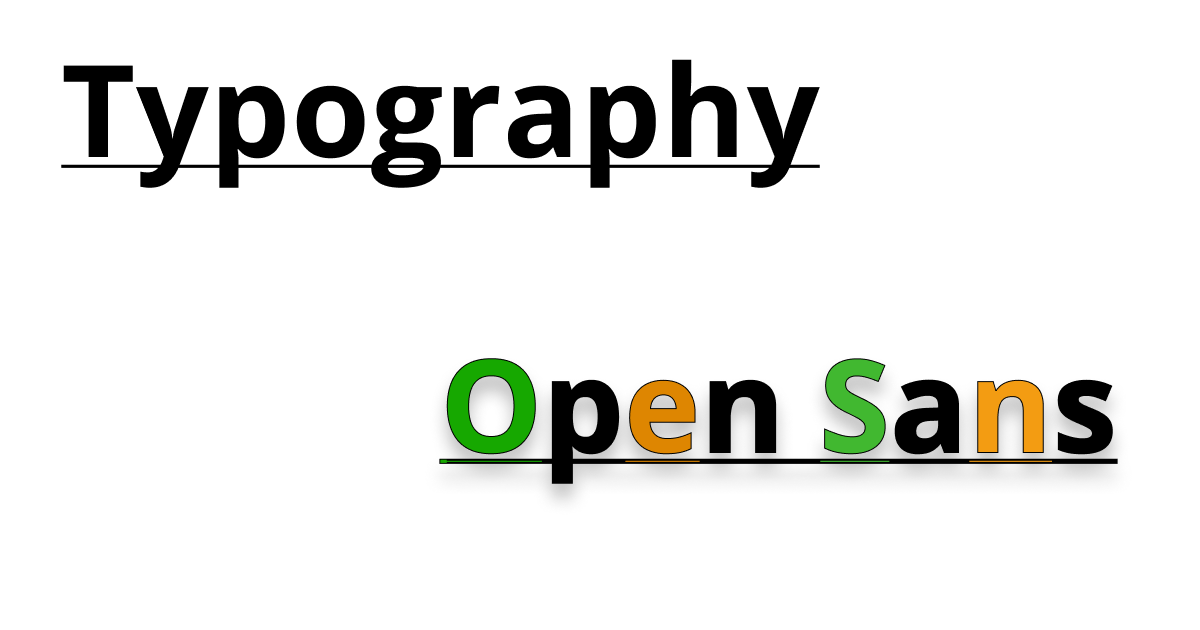 The Timeless Elegance of Open Sans Typography: A Versatile Typeface for the  Modern Age | by Anindita Roy | Medium