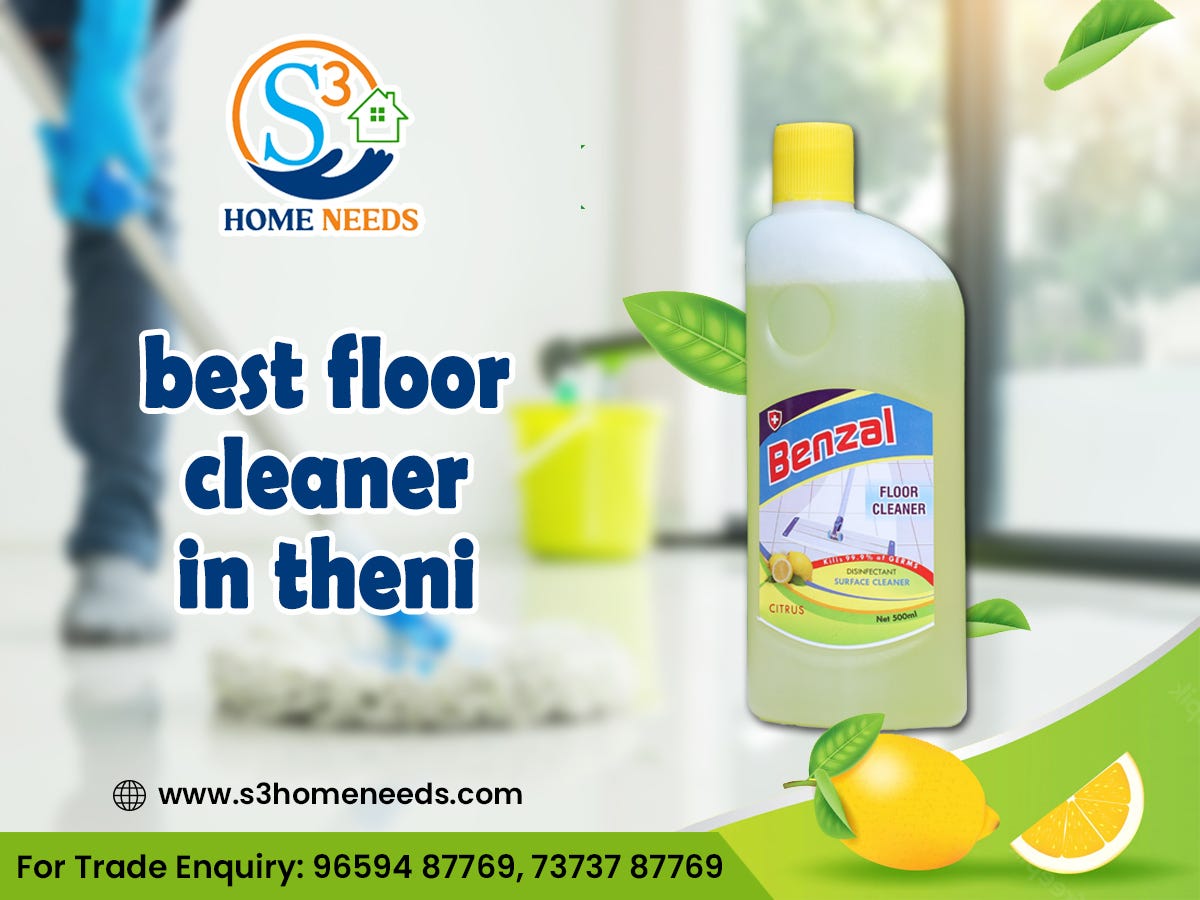 Clean Your House With The Best Floor Cleaner Liquid… by S3HomeNeeds