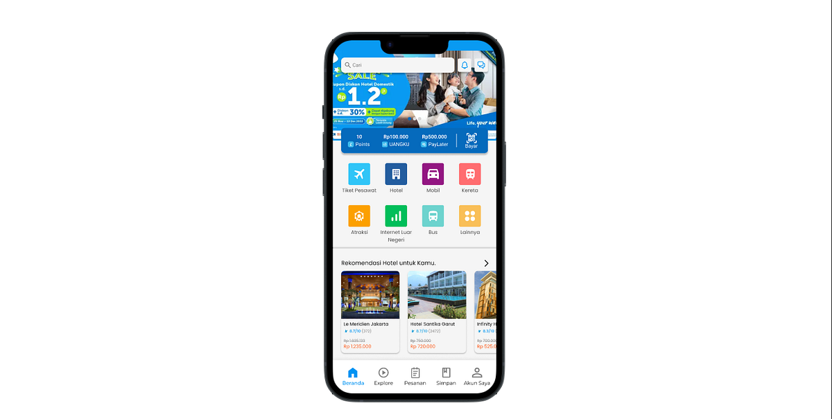 UI/UX Portofolio — Study Case Redesign Traveloka | by Muhammad Randy ...