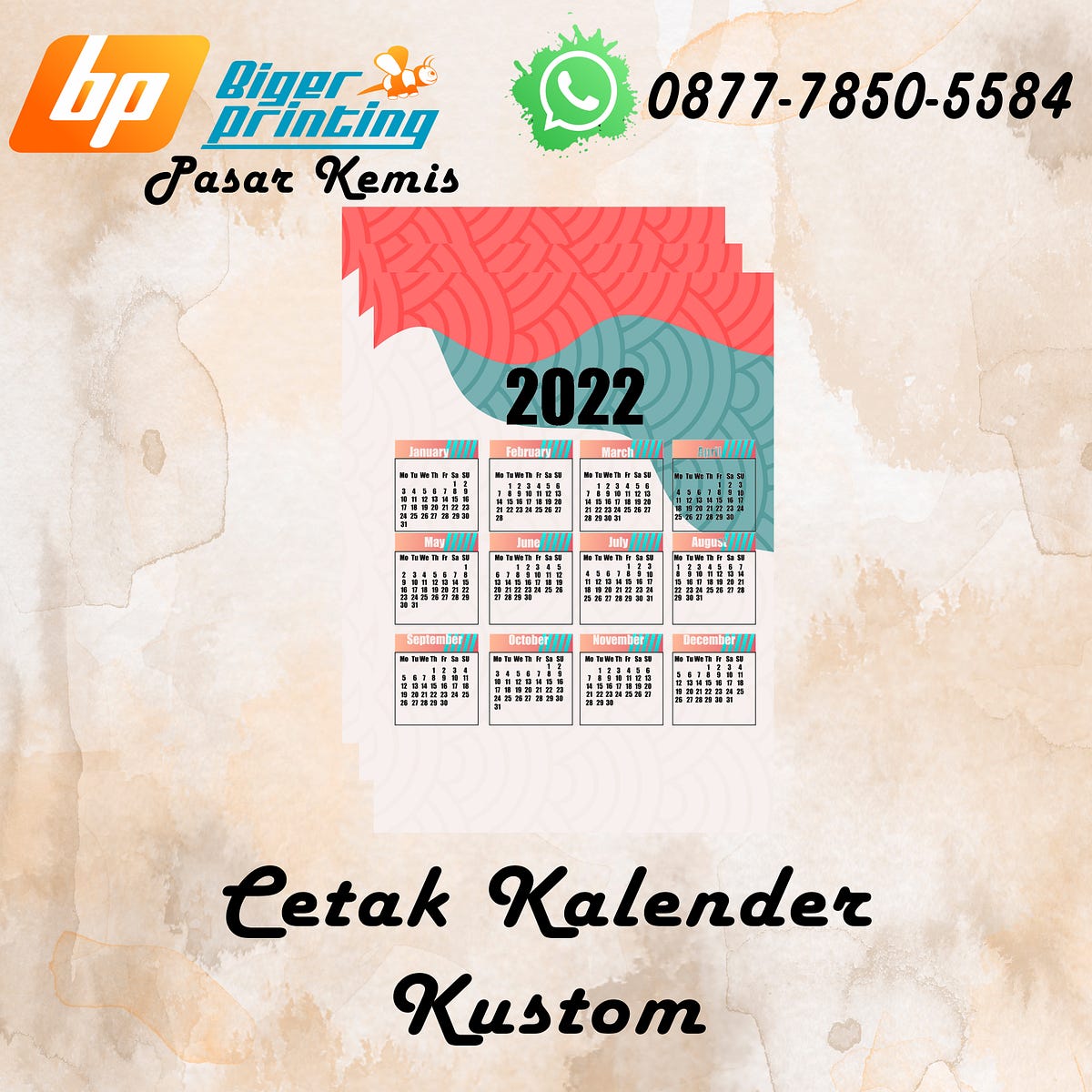 Jasa Cetak Kalender Kustom Di Pasar Kemis - percetakan kalender - Medium