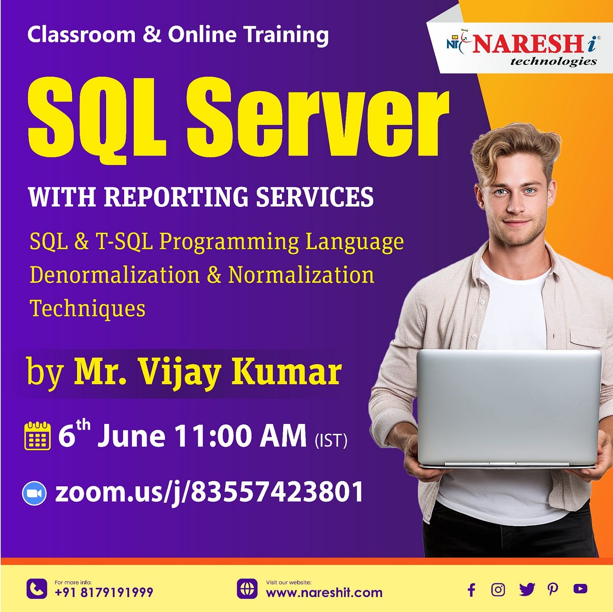 SQL Server Online Training Naresh IT Avinash Nit Medium Sql server online training naresh it avinash nit medium