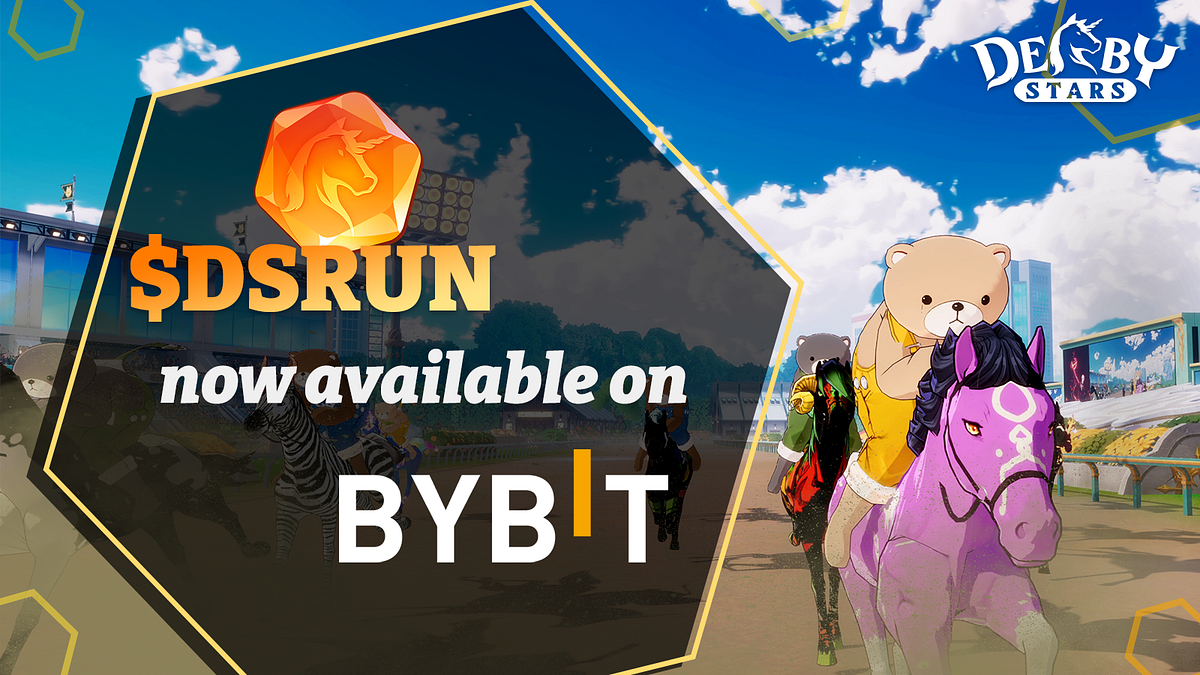 DSRUN token is officially launching on ByBit IDO on 7/31–8/3 | by Derby  Stars | Medium