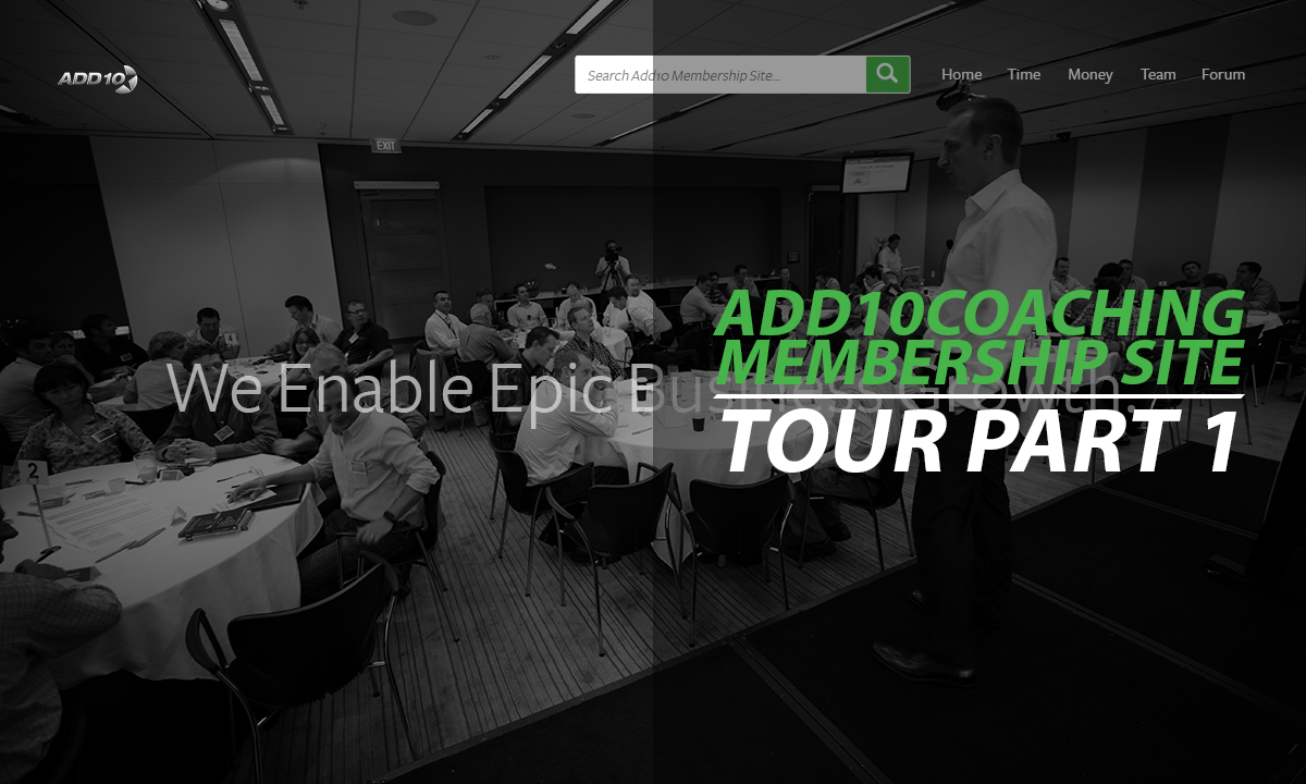 Add10Coaching Membership Site Tour Part 1 | by Add10 | Medium