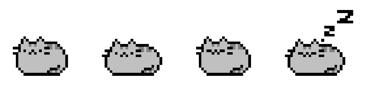Animation advice. Hi everyone, so I just started pixel art. Does anyone  have any advice on how to animate this cat to run? It's my first ever pixel  art, so I'm very