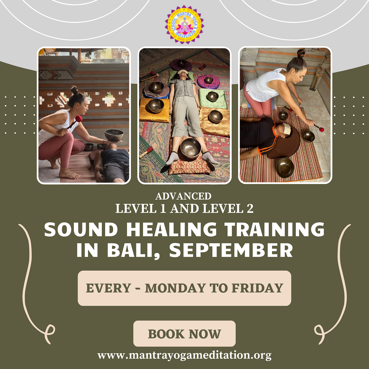 Sound Healing Ubud. Sound Healing Ubud at Bali Yoga Center… by Bali