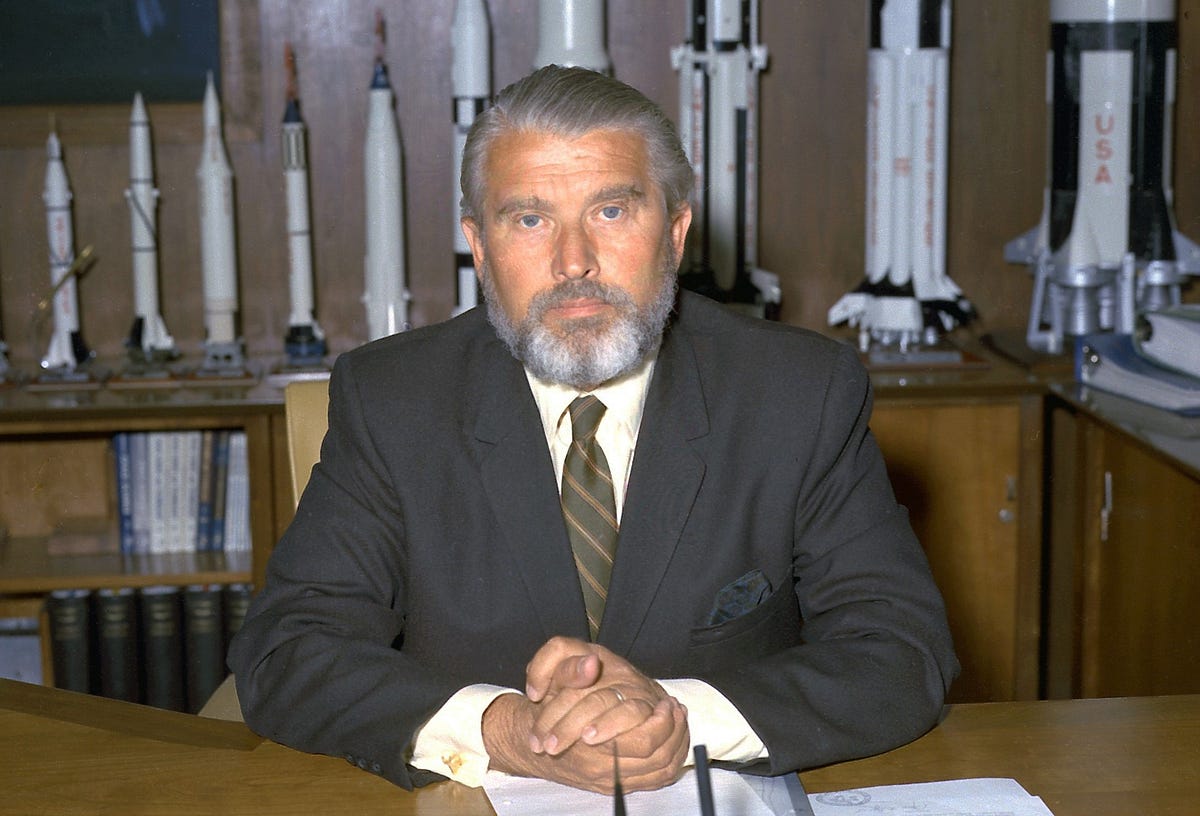 Wernher von Braun — Master Rocket Builder | by Peter Preskar | Short History