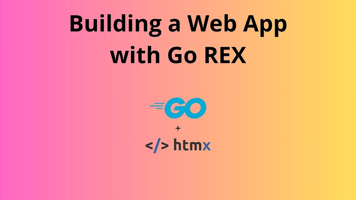 Building a Web App with Go and HTMX: My Experience | by Mufraggi Hugo ...